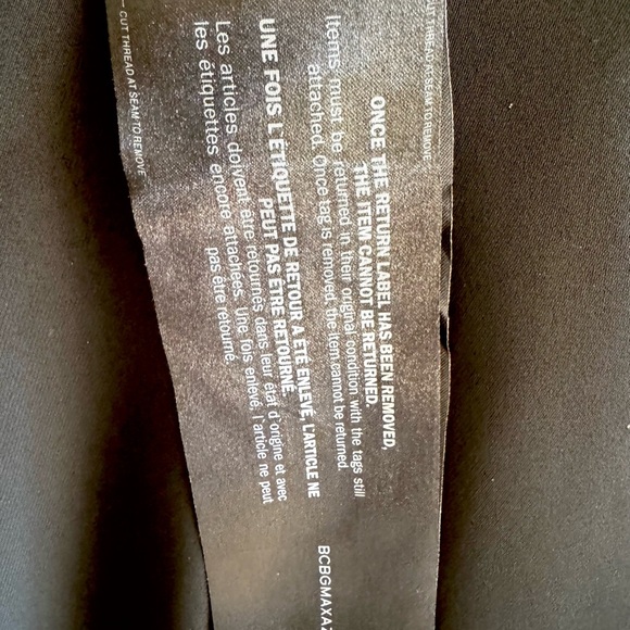 BCBG Maxi Dress- Black NEW with tags - Picture 5 of 5